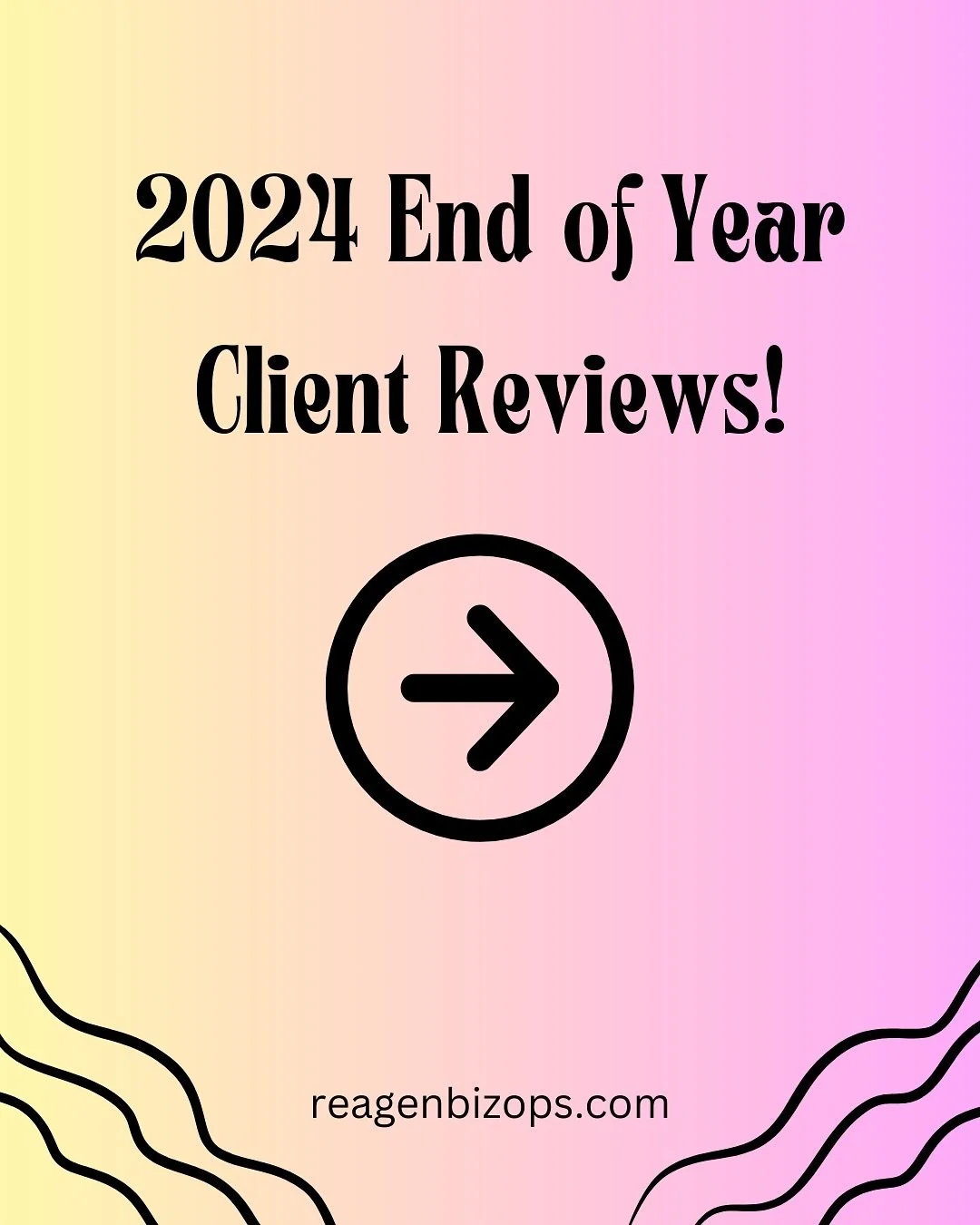 The end of the year is here, and so are client reviews! 🥳

There&rsquo;s nothing more rewarding than hearing that clients rated their 2024 experience with RML Biz Ops 5 stars and shared glowing feedback. 🥰

Ready to join them? Let&rsquo;s connect a