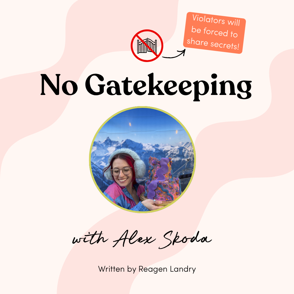No Gatekeeping Series: Buttercream, Boundaries, and Building a Business After 5PM feat. Alex of Baking Skoda