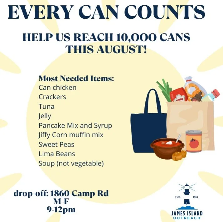 We&rsquo;re in the home stretch, but haven&rsquo;t quite reached our goal: We still need 4000 cans to cross the finish line! Whether you can give one can, one bag or one truck load: Every Can Truly Does Count! 🌟🥫💯
Drop off: 1860 Camp Rd or find ou