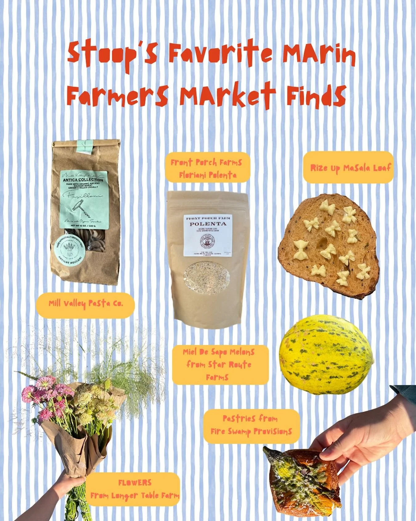 It&rsquo;s no secret we love a good farmers market so in addition to the incredible produce, these are our summer favorites and are on our list weekly ☀️🛒
