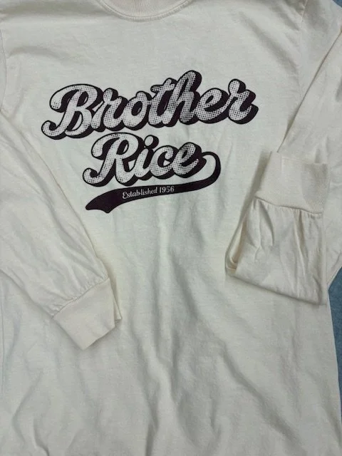 Cream Long Sleeve T Shirt