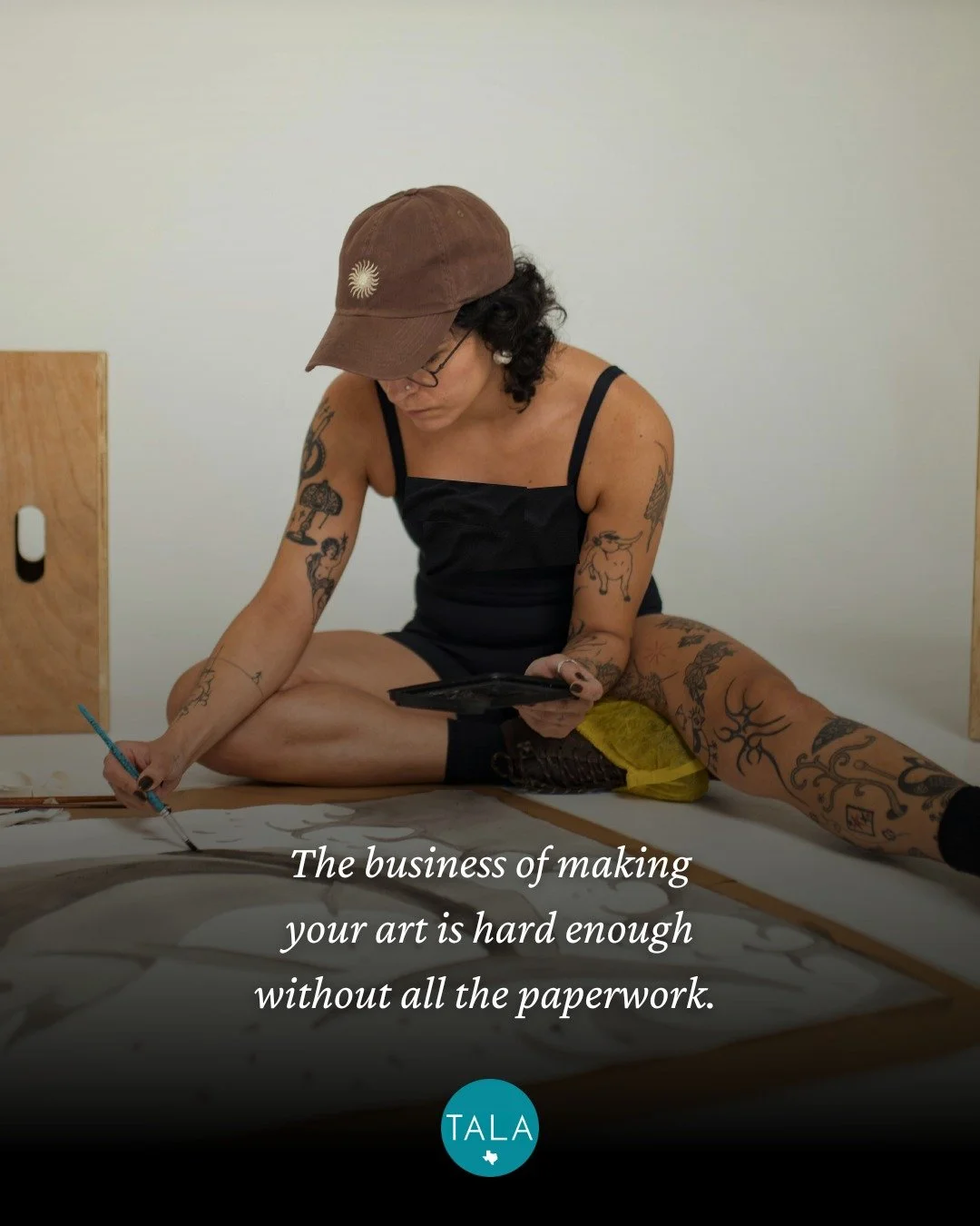The business of making your art is hard enough without all the paperwork. We can help you get back to what you do best!

Get your TALA membership at the link in our bio.
