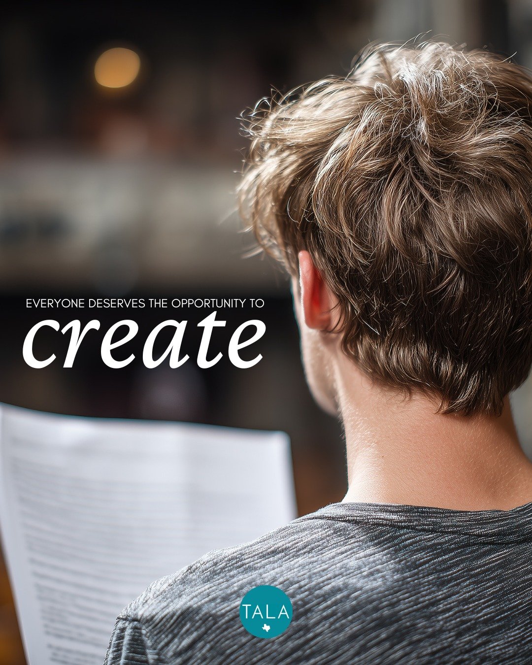 Our one on one matching programs and educational webinars help level the playing field so that everyone has the opportunity to create. 💙 Click the link in our bio for more information on a TALA membership and what it can do for you!