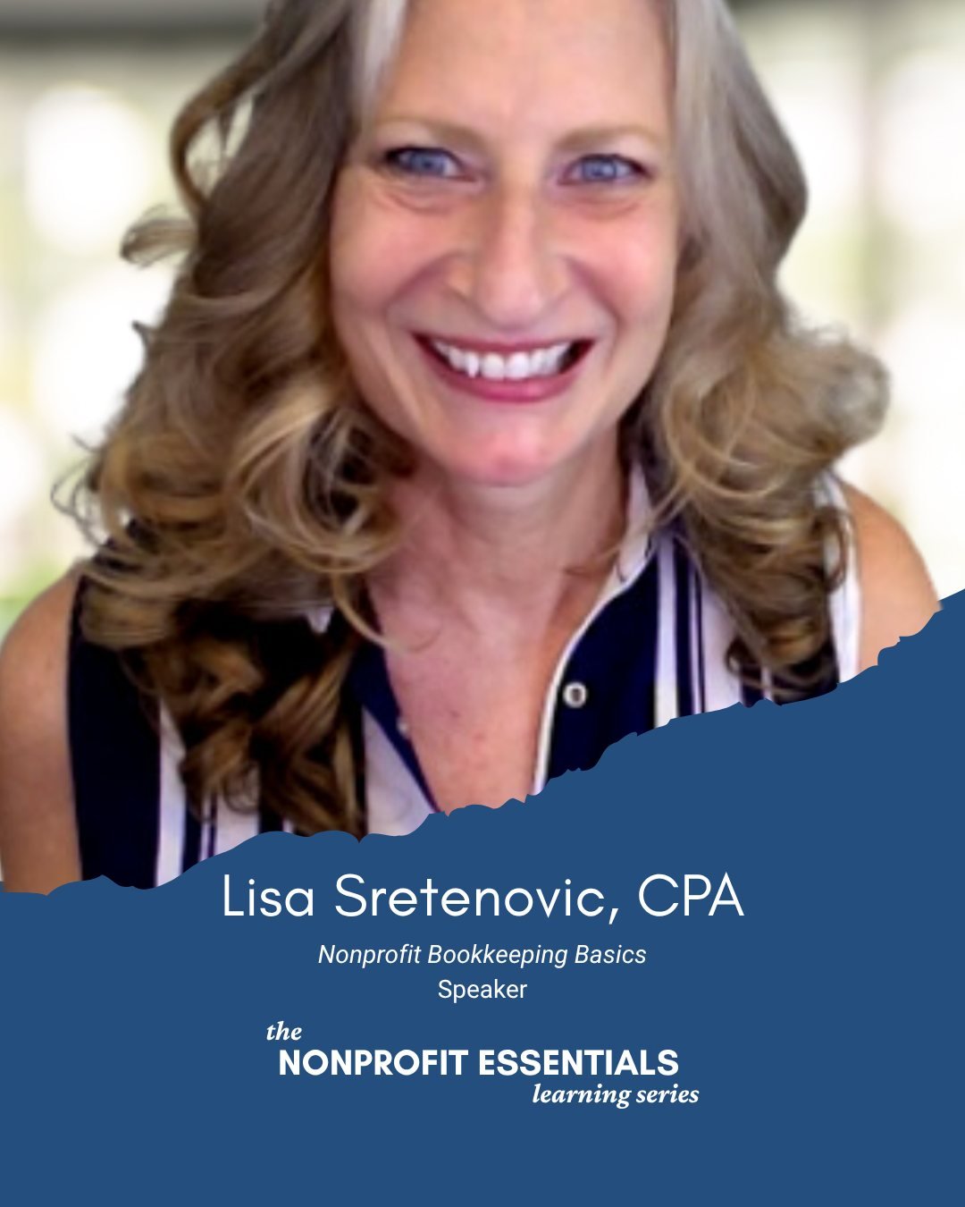 MEET THE SPEAKERS 💙 Lisa Sretenovic, CPA, has been empowering entrepreneurs to create a thriving business while focusing on their families for more than 30 years. As The Velocity Detective, Lisa passionately brings financial literacy to both Wall St