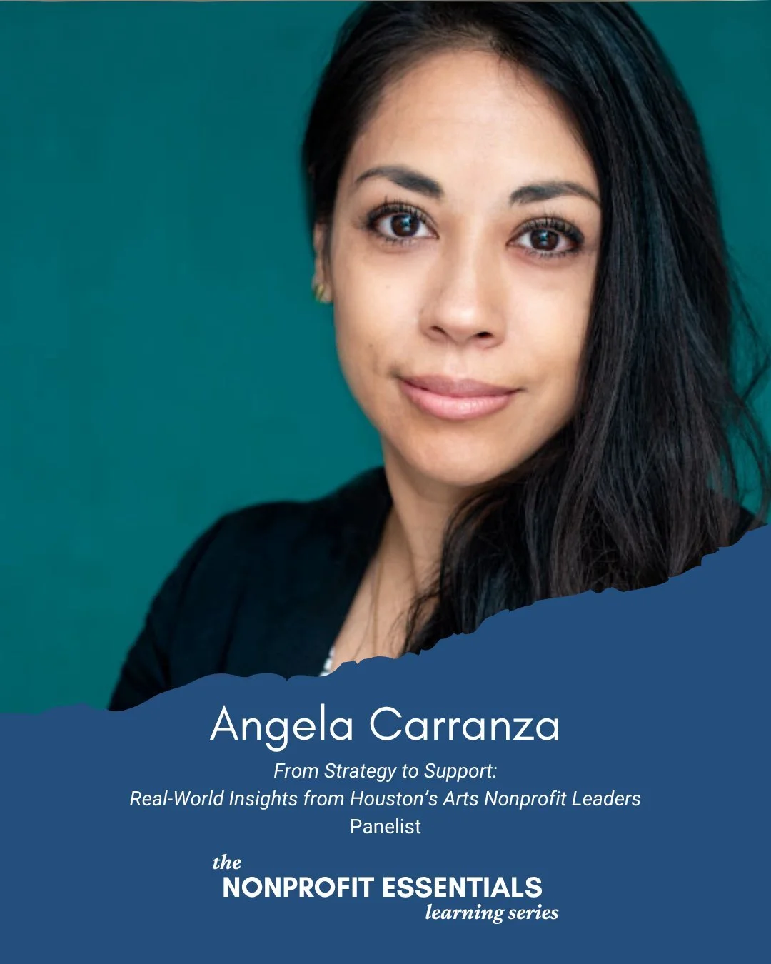 MEET THE HOUSTON PANELISTS: Angela Carranza is a dedicated nonprofit arts leader with a strong background in arts programming. She has served as the Executive Director of Fresh Arts since 2022 after holding several positions at the organization for m