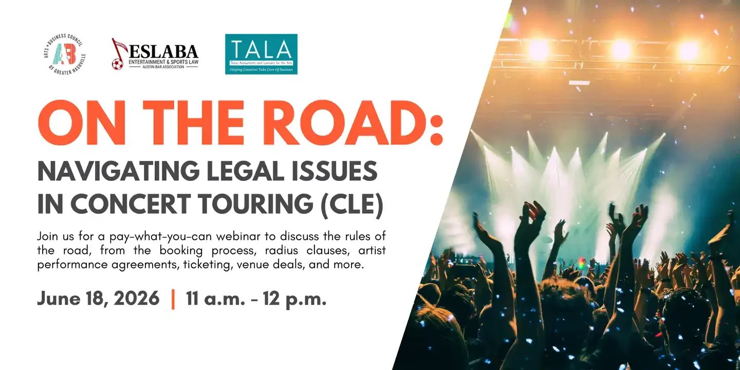 On the Road: Navigating Legal Issues in Concert Touring