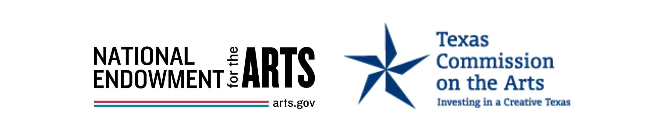 Logos for the NEA and TCA