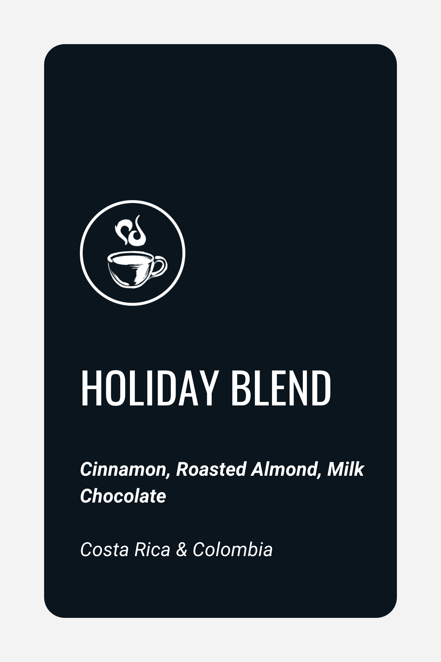 RDCC Holiday Blend