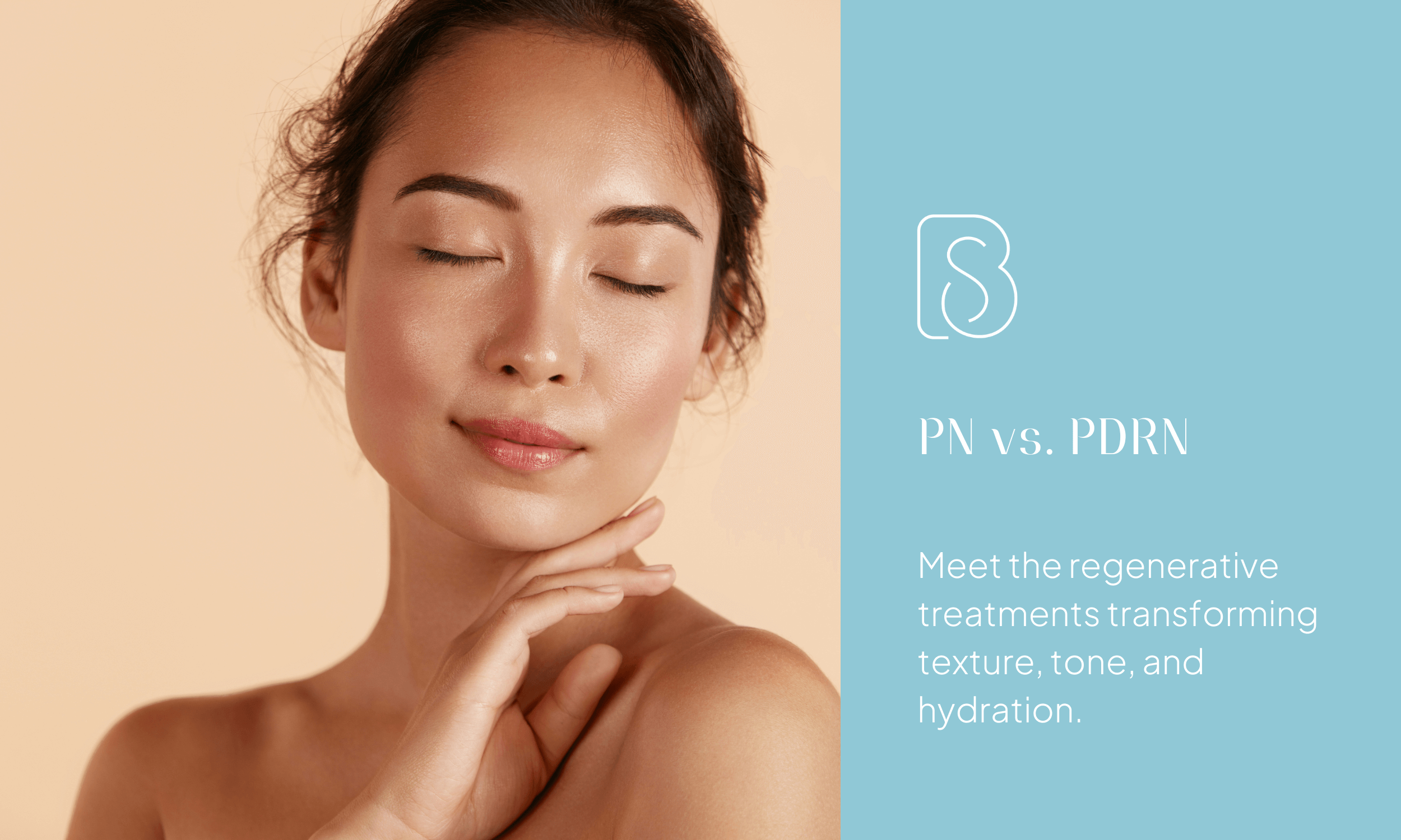 PN vs PDRN in Arlington, VA. Transformative regenerative treatments with Blue Sky Laser + Tox!