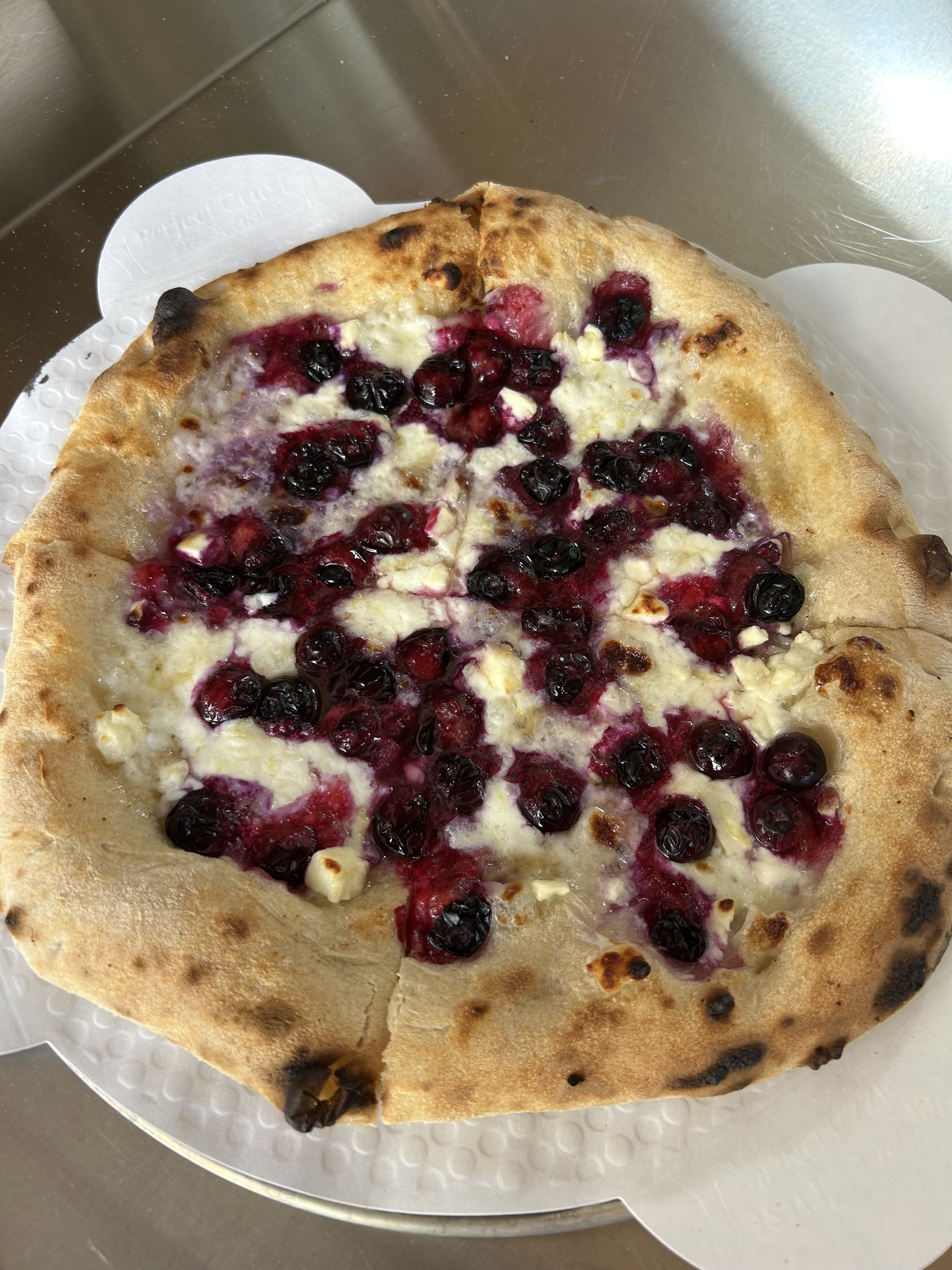 Blueberry Pizza