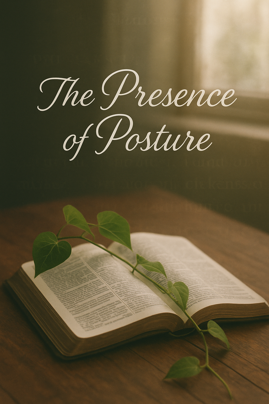 “The Posture of Presence”