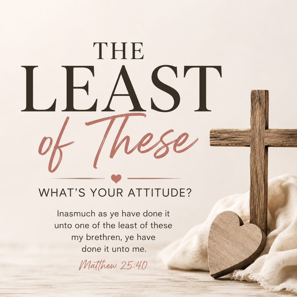 The Least of These