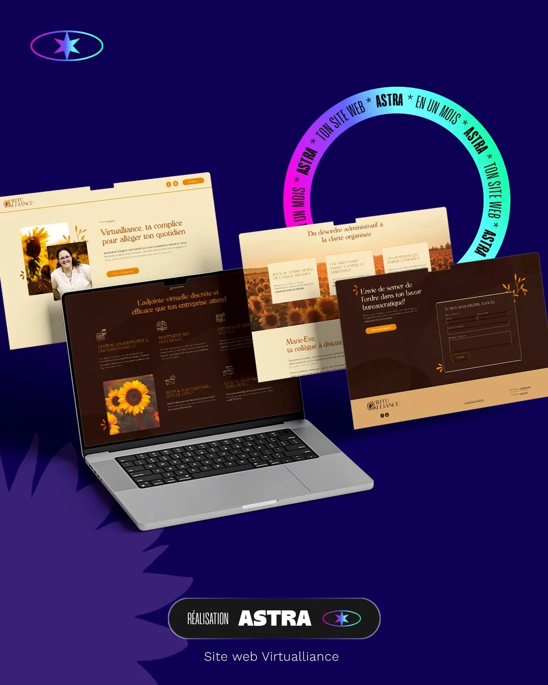 Nouvelle r&eacute;alisation : Site web pour Virtualliance!

Dans le dernier mois, j'ai accompagn&eacute; @maeve_norac pour cr&eacute;er son petit monde en ligne, une pr&eacute;sence num&eacute;rique pour sa business : Virtualliance!

On a fait vivre 