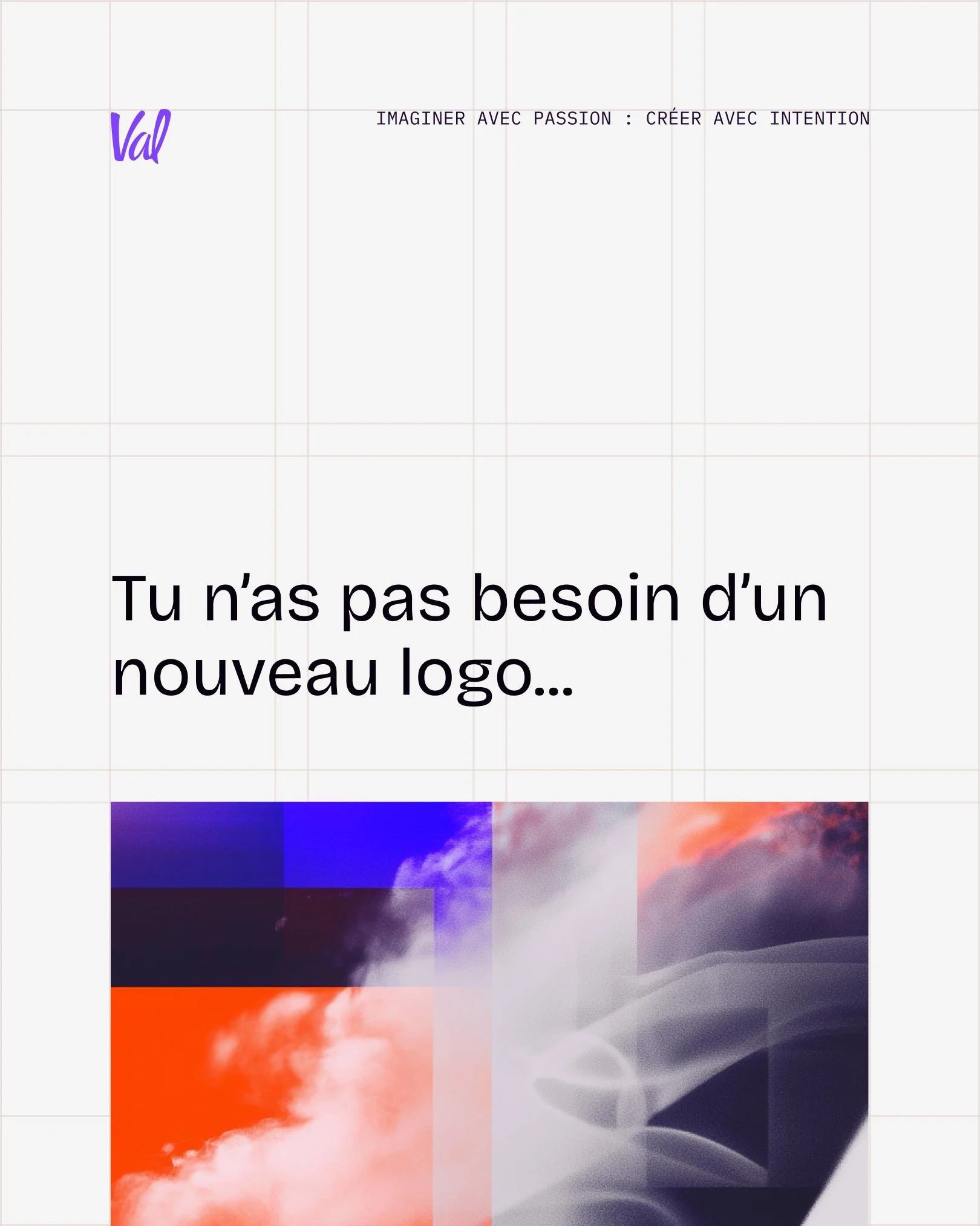 Un logo n&rsquo;a jamais r&eacute;gl&eacute; un probl&egrave;me de positionnement.
Ce qui manque, la plupart du temps, c&rsquo;est une direction.

Et &ccedil;a commence bien avant la cr&eacute;ation du logo.
&Ccedil;a commence dans la vision, la miss