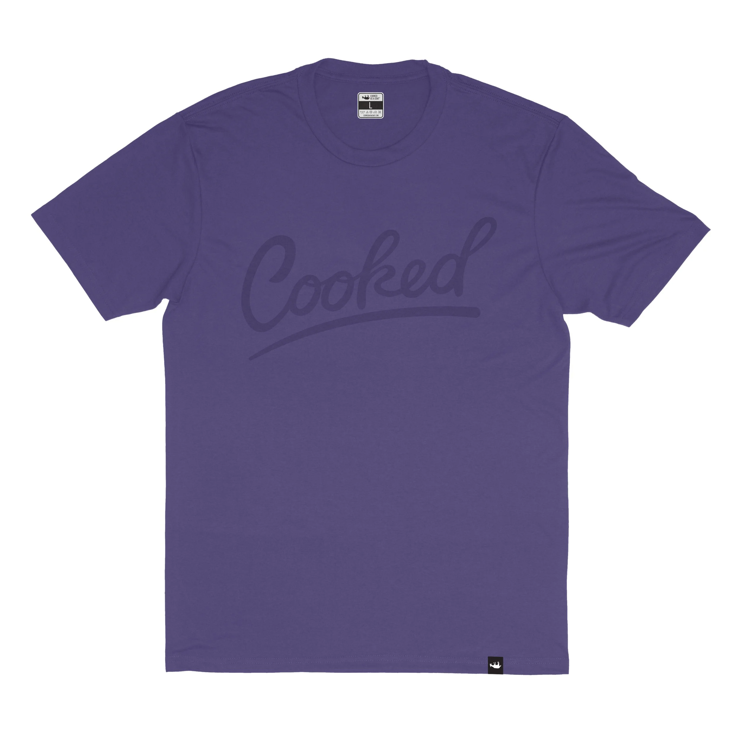 Cooked-as-a-Goat-Script-Tee-Purple.jpg