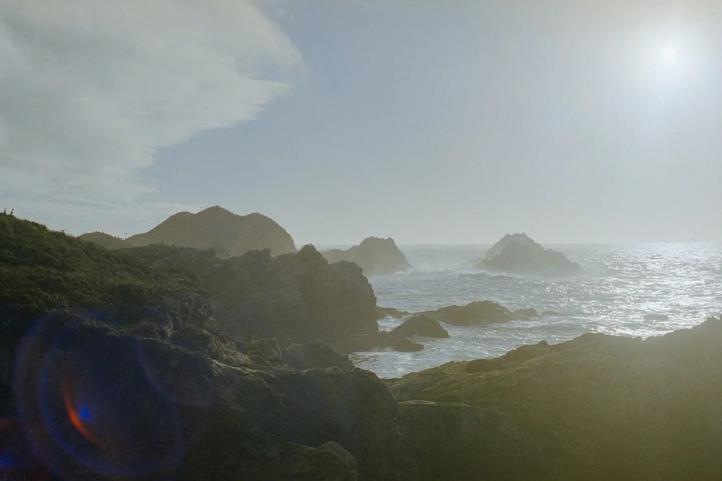 After wrapping a rigorous and deeply formative two years at @americanfilminstitute, I took some drives and camping trips up the coast. 

The panoramic scope and dramatic topography of this State feels like a return to innocence&mdash;the scale, the s