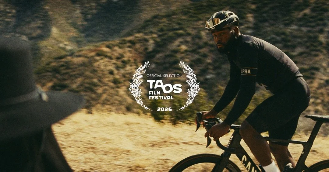The road begins in Taos. Camino premieres this April at the inaugural @taosff.

Shot on 4-perf 35mm in the Angeles National Forest, the film follows a cyclist climbing toward something he&rsquo;s trying to let go of. Not a word of dialogue. Just brea