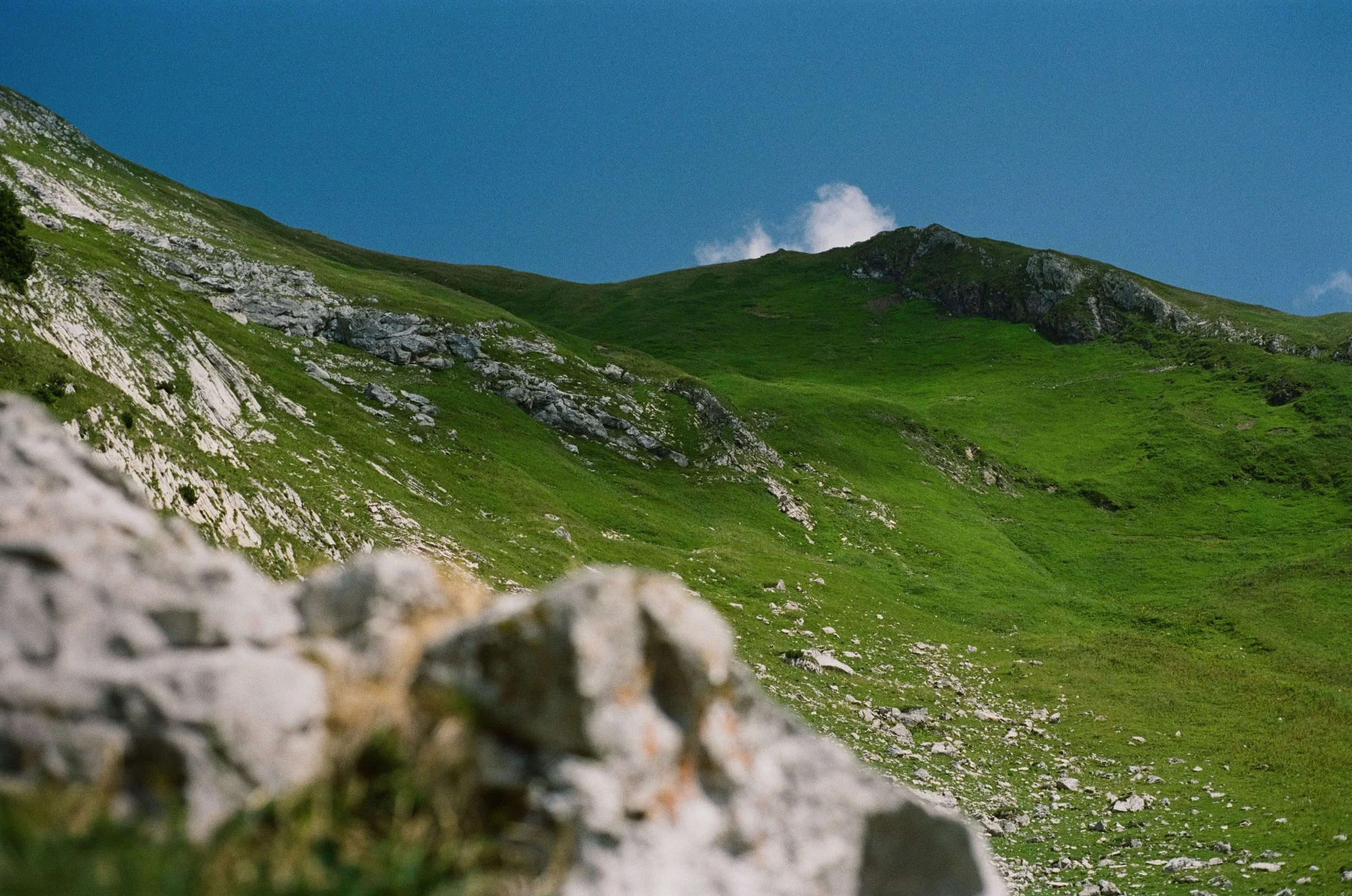 Hike at Lake Schrecksee.

10 miles, nearly 4,000 ft of elevation, to witness a panoramic view of one of the most beautiful lakes in the Allg&auml;u Alps. When you reach the top, you&rsquo;re met with stunning turquoise water accompanied by a symphony