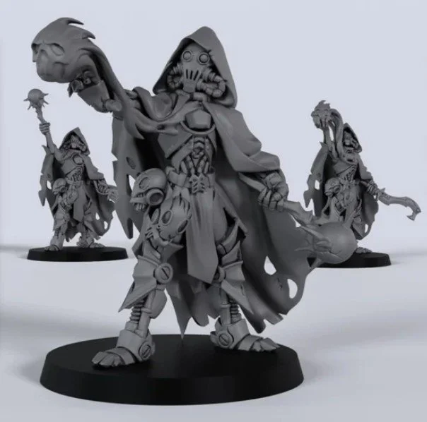 TFM - Warforged Warlock Miniature (Single Unit) (Unpainted)