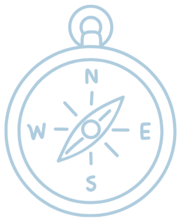 navigational compass graphic