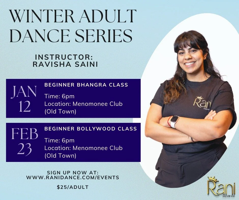 Starting 2026 STRONG 💥❄️

Our Winter Dance Series with Ravisha is here, kicking off with two beginner-friendly classes that are all about fun and group learning. No experience needed&mdash;just show up and dance it out 💃🏽 Sign up at www.ranidance.
