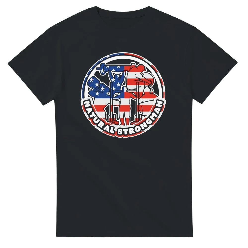 USA Natural Strongman Tee