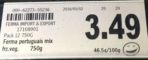 In what language is the label written in?