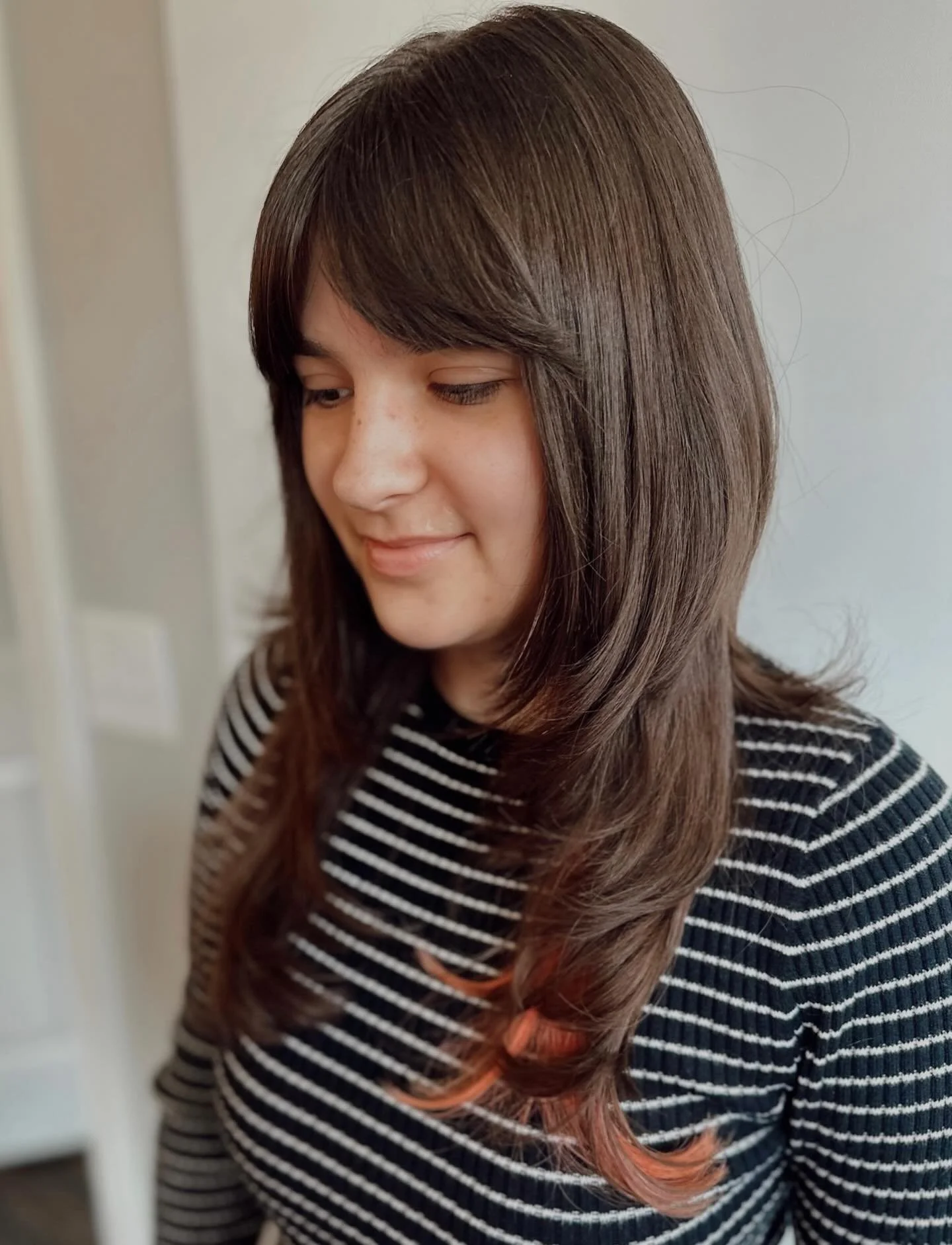 Bringing dull winter hair back to life ✨ Now is the perfect time to book your spring refresh hair appointment!

By Jess @cleanseyourcrown 🌷

#GrotonHair #LayeredHaircut #SpringHair