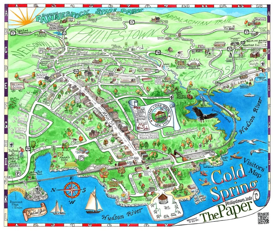 This is an illustrated map of Cold Spring, NY .jpg