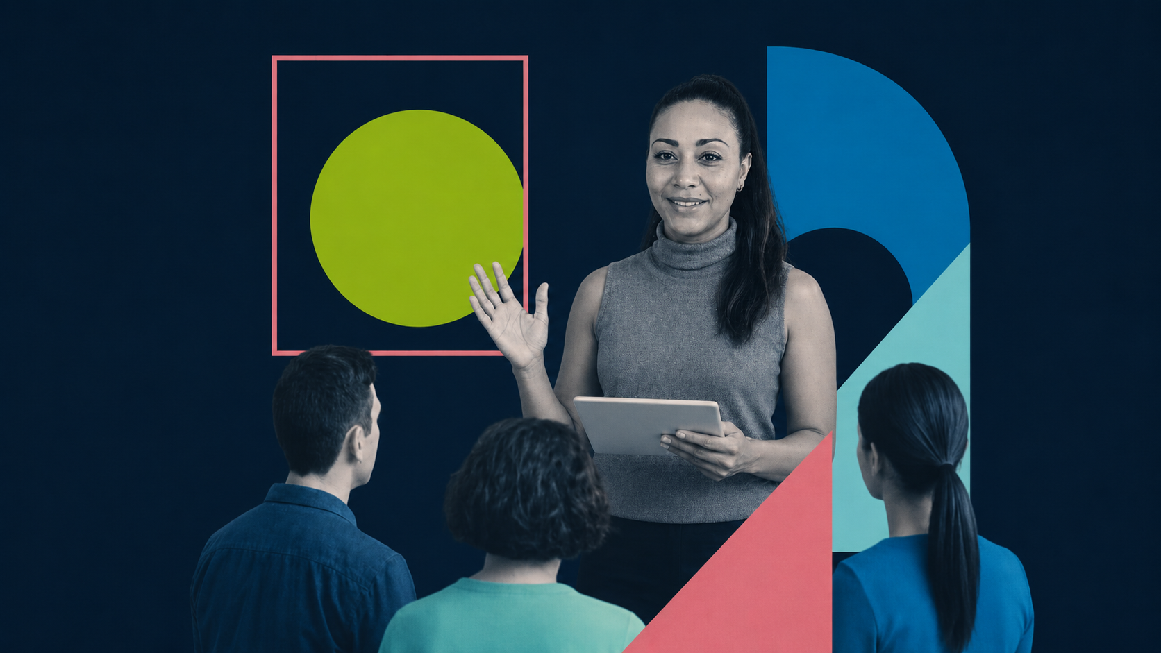 Bespoke in-person AI training day with a business team