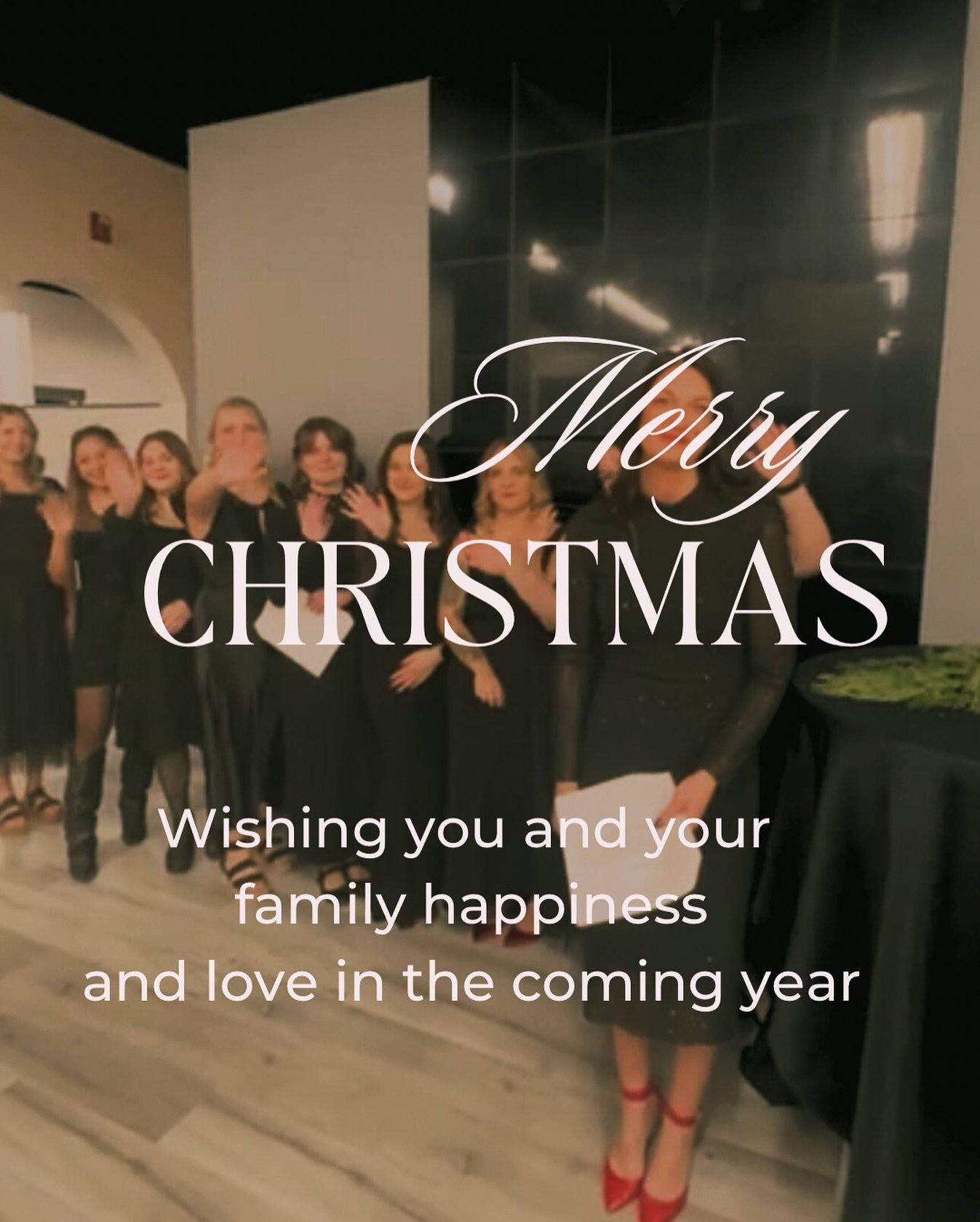 Wishing you all the merriest Christmas and happiest new year. From all of us at Cloud 9 Salon, thank you for allowing us to be part of your story. &hearts;️