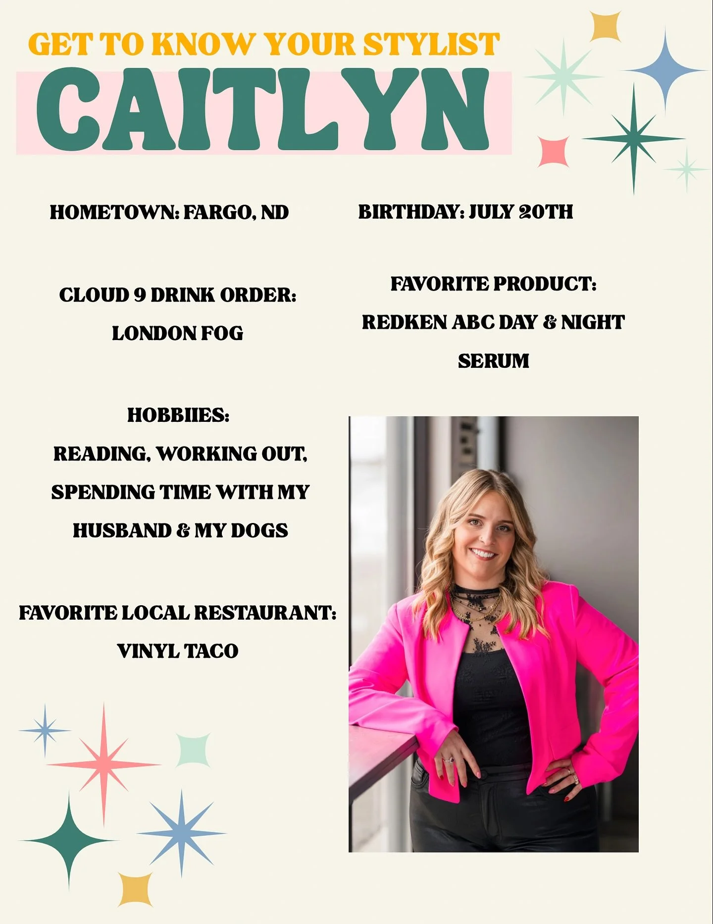 And..... Caitlyn. 💕