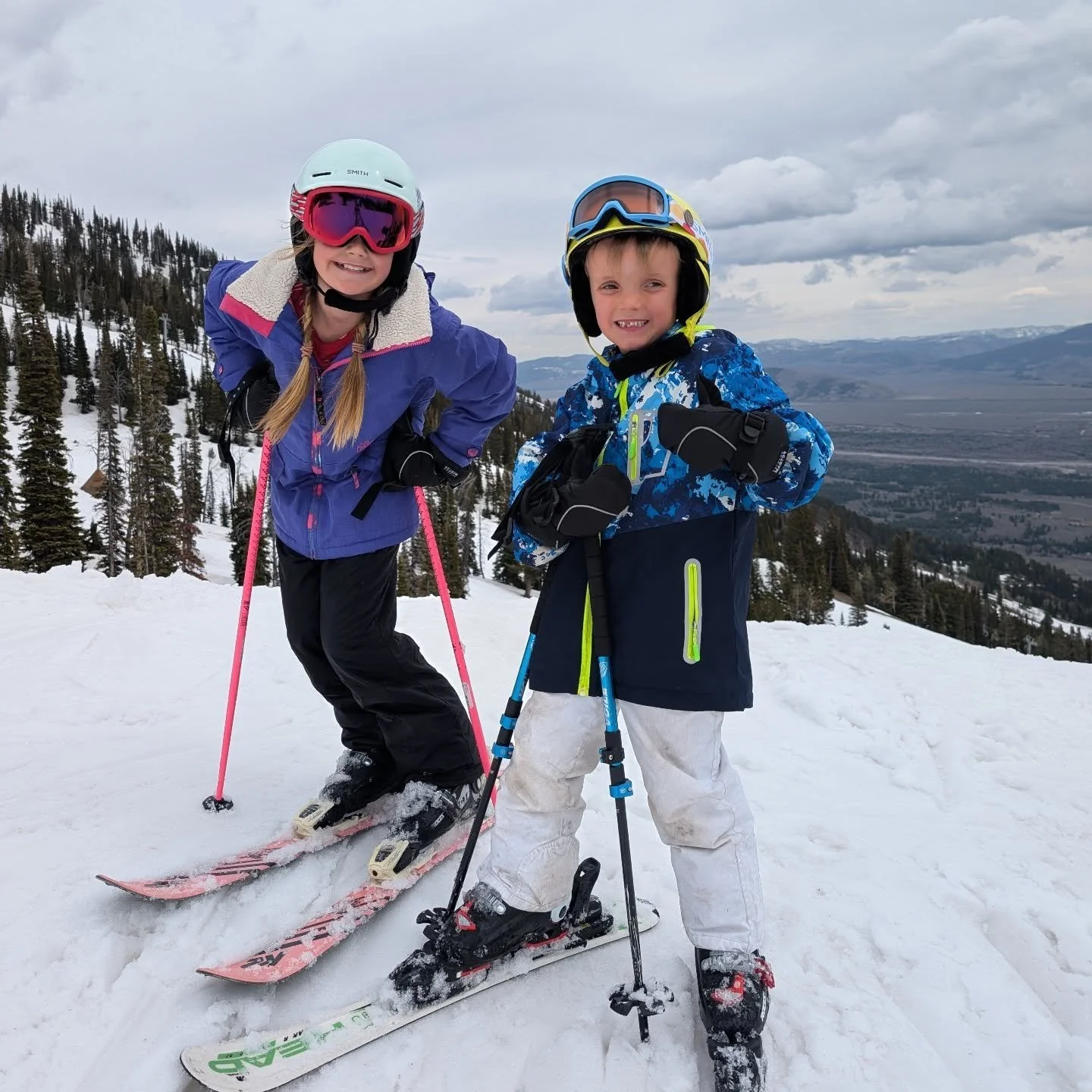 Here they are, my reasons for starting this small business🩷🩵 I'm out of the office this week (just Jaine) for my kids spring break, but I'll see you starting back on 4/7! ❄️☀️