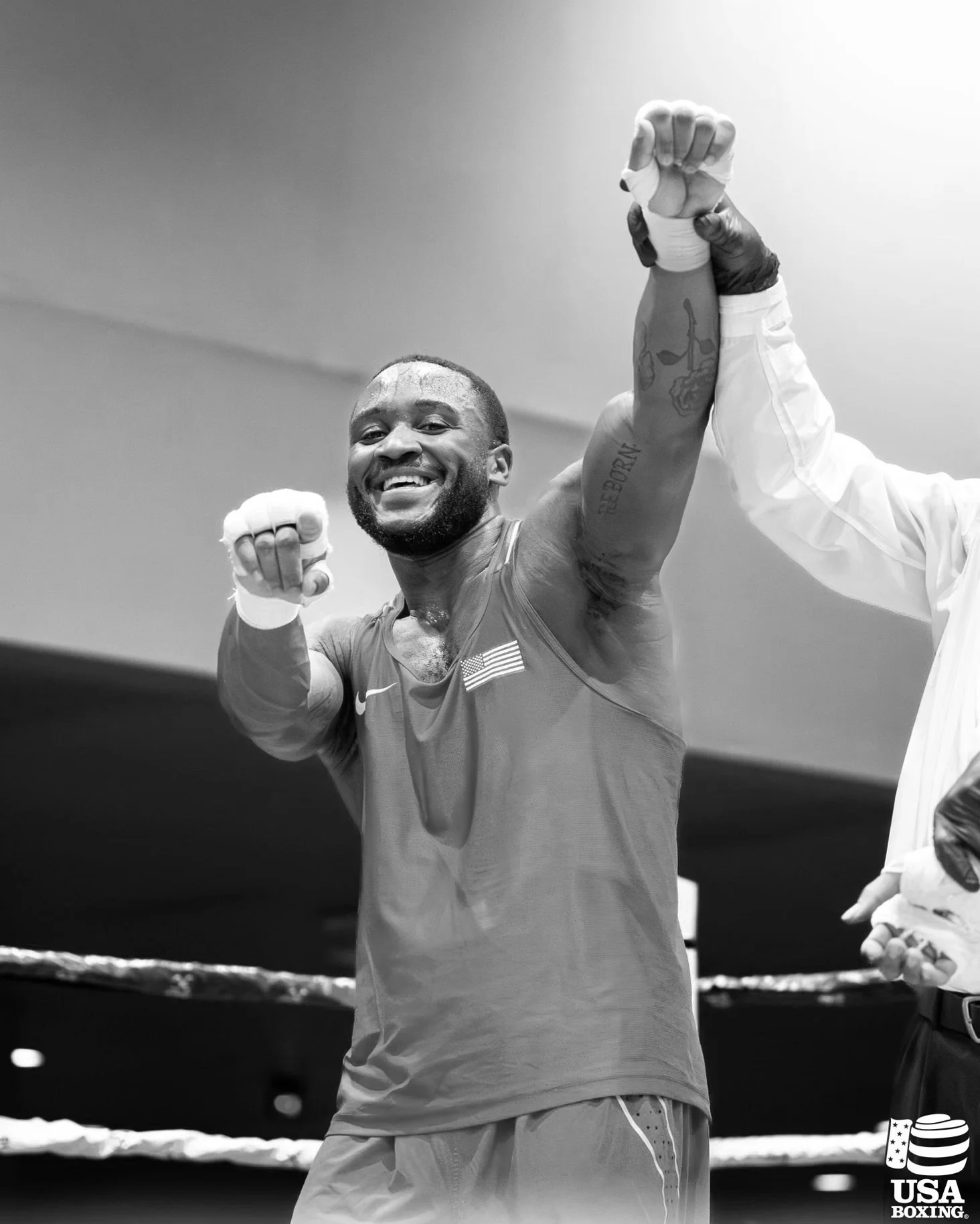 B/W Photo of Dan Brown