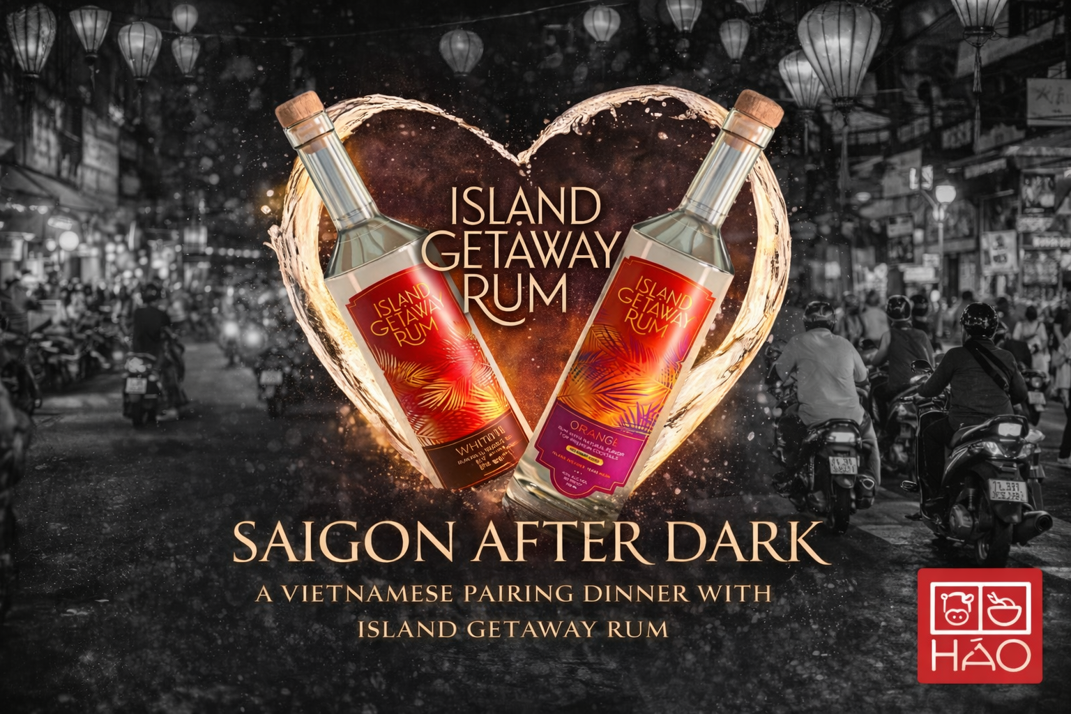 Saigon After Dark-A Vietnamese Pairing Dinner with Island Getaway Rum, 2/24