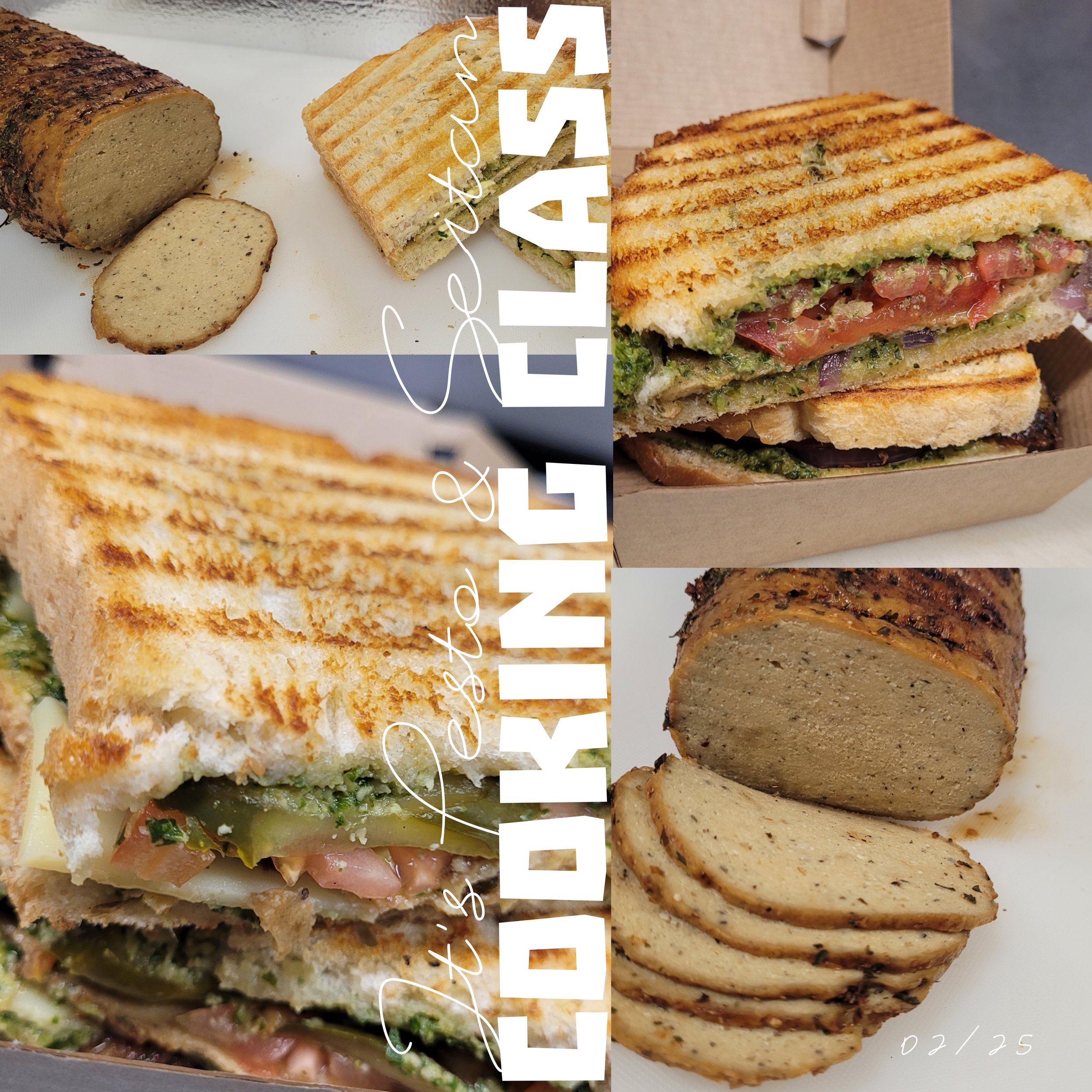 It’s Pesto &amp; Seitan, 2/25