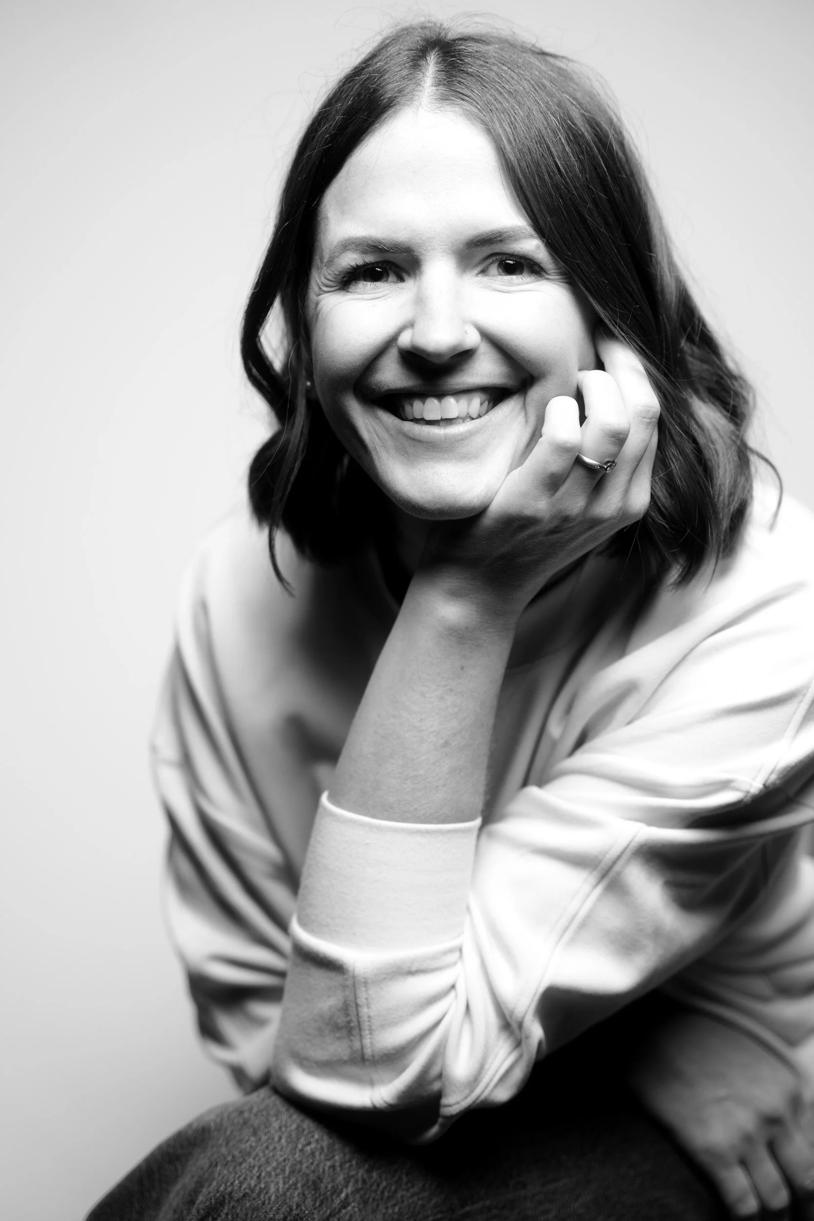 Schwarz-Weiss Portraitserie mit Rebecca