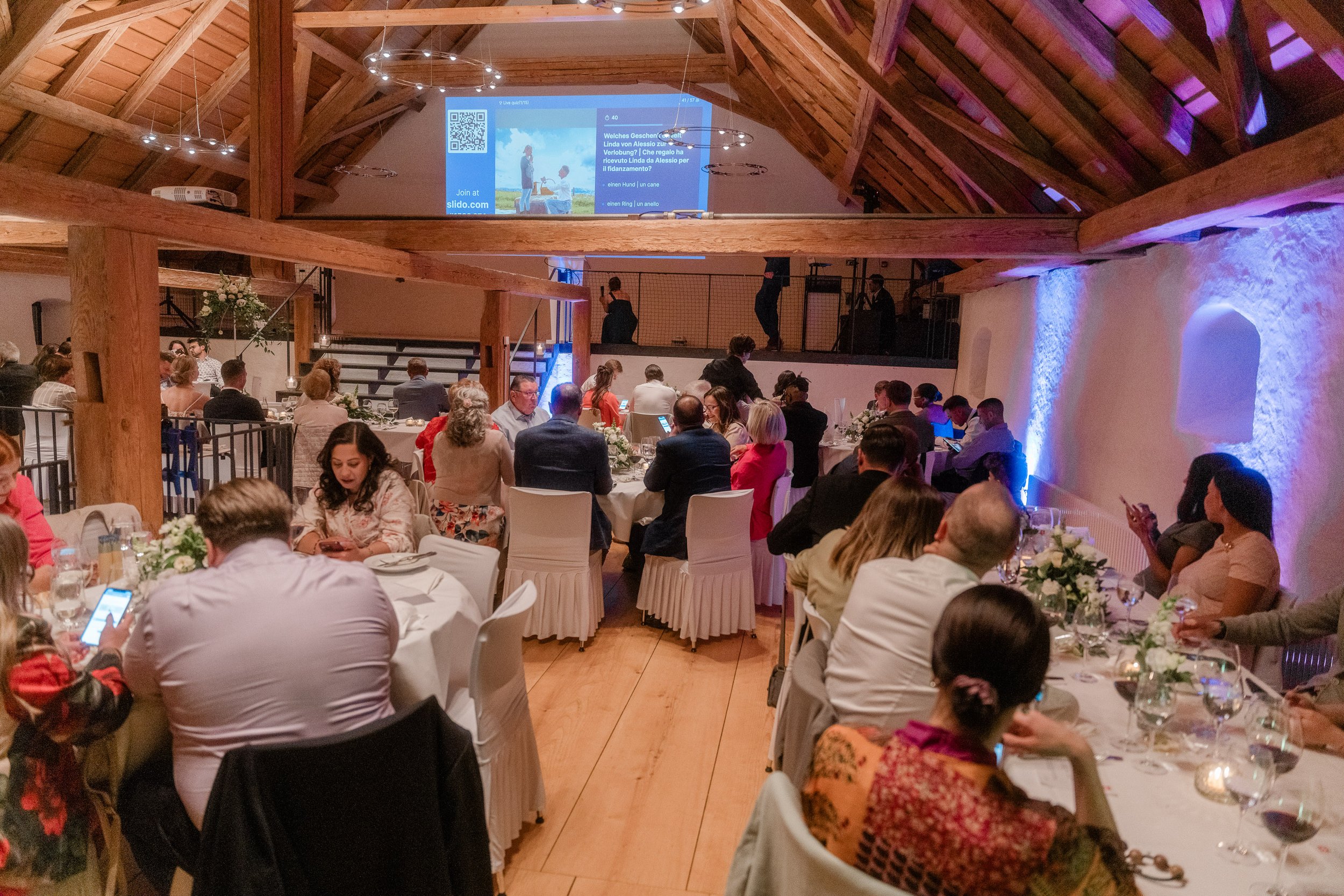 Saal im Schloss Liebegg in Gränichen