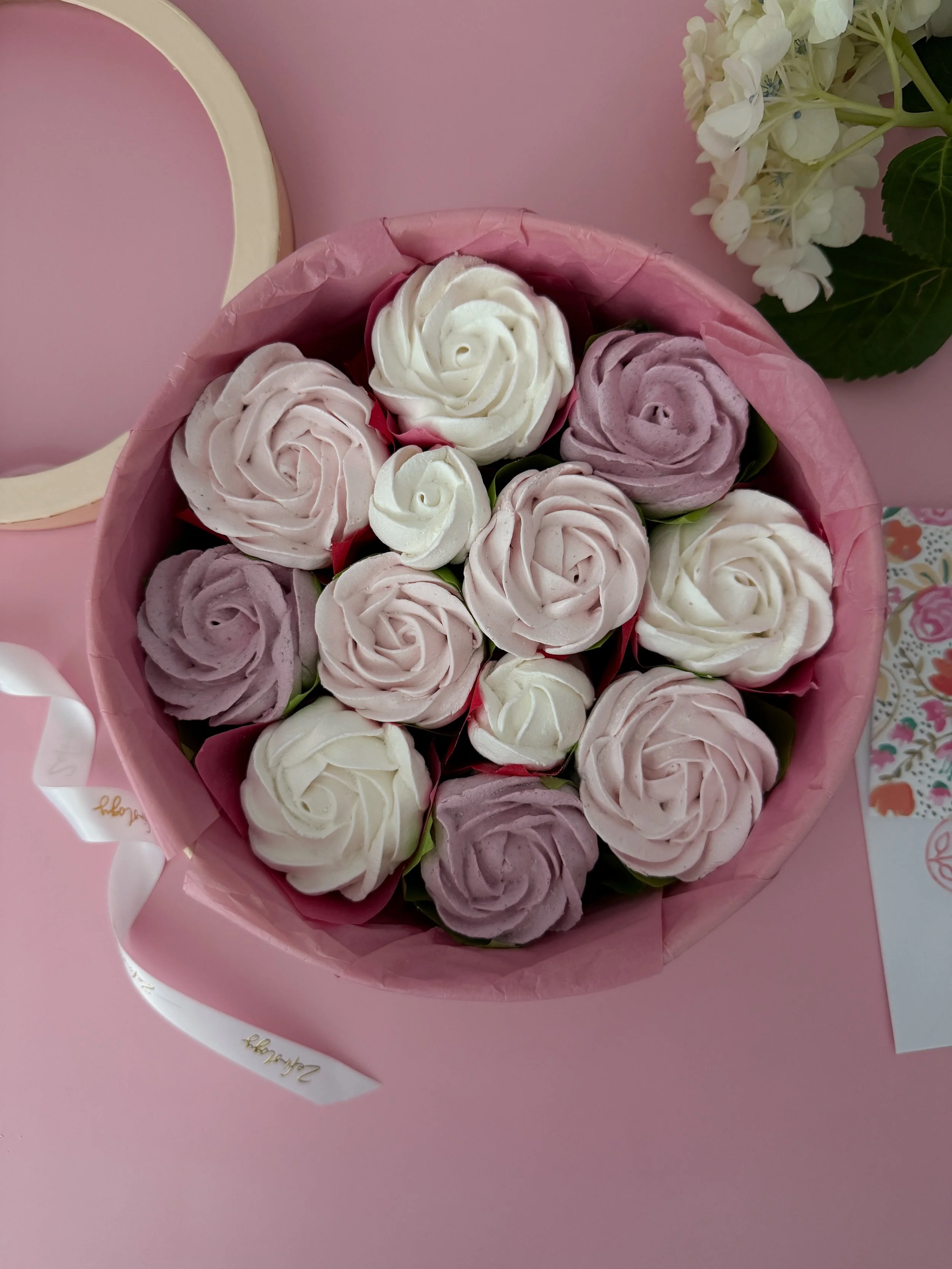 Tricolor Roses - Edible Zefir Flower Bouquet