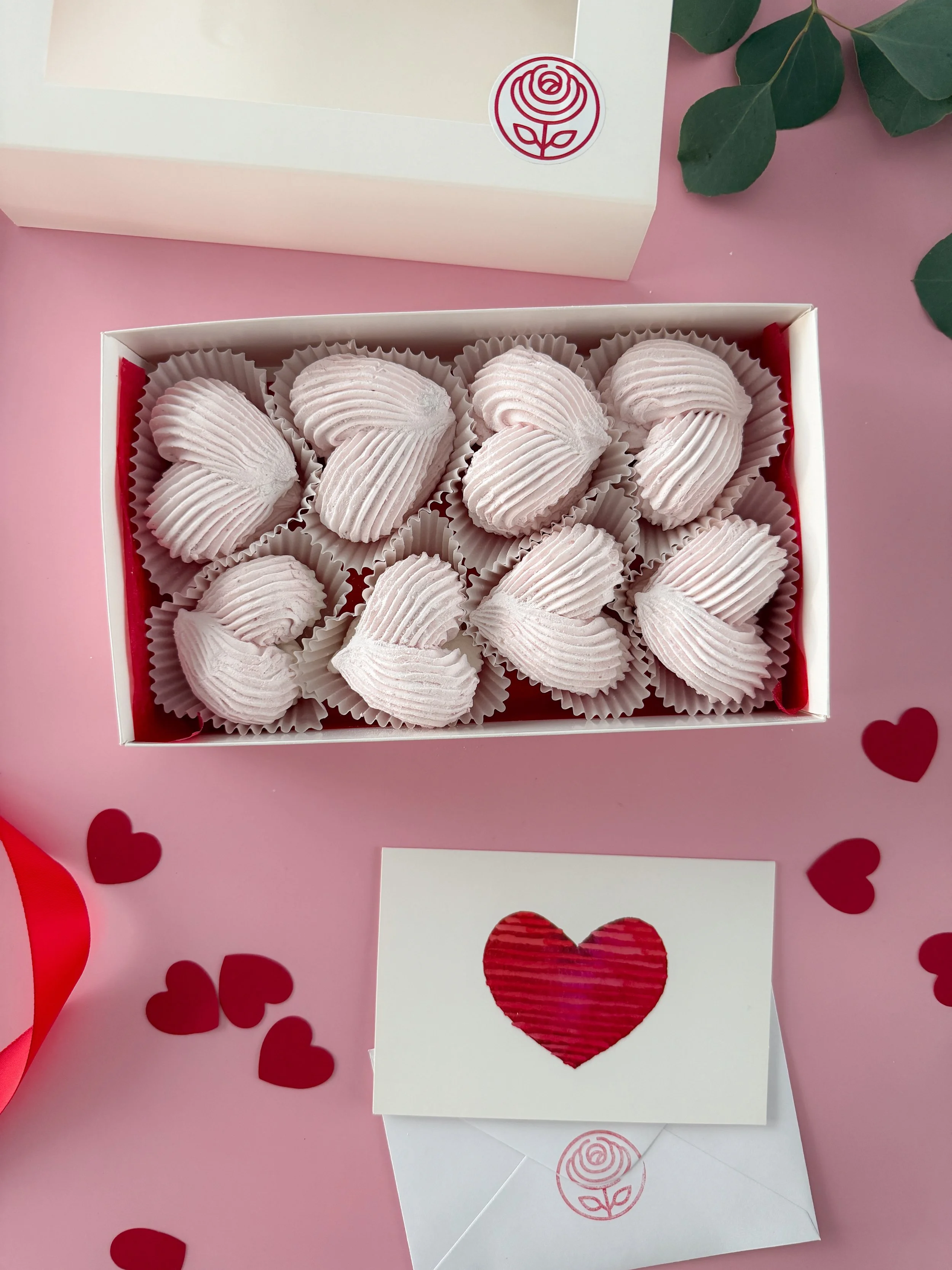 Zefir Hearts – Edible Valentine’s Gift- Small Box