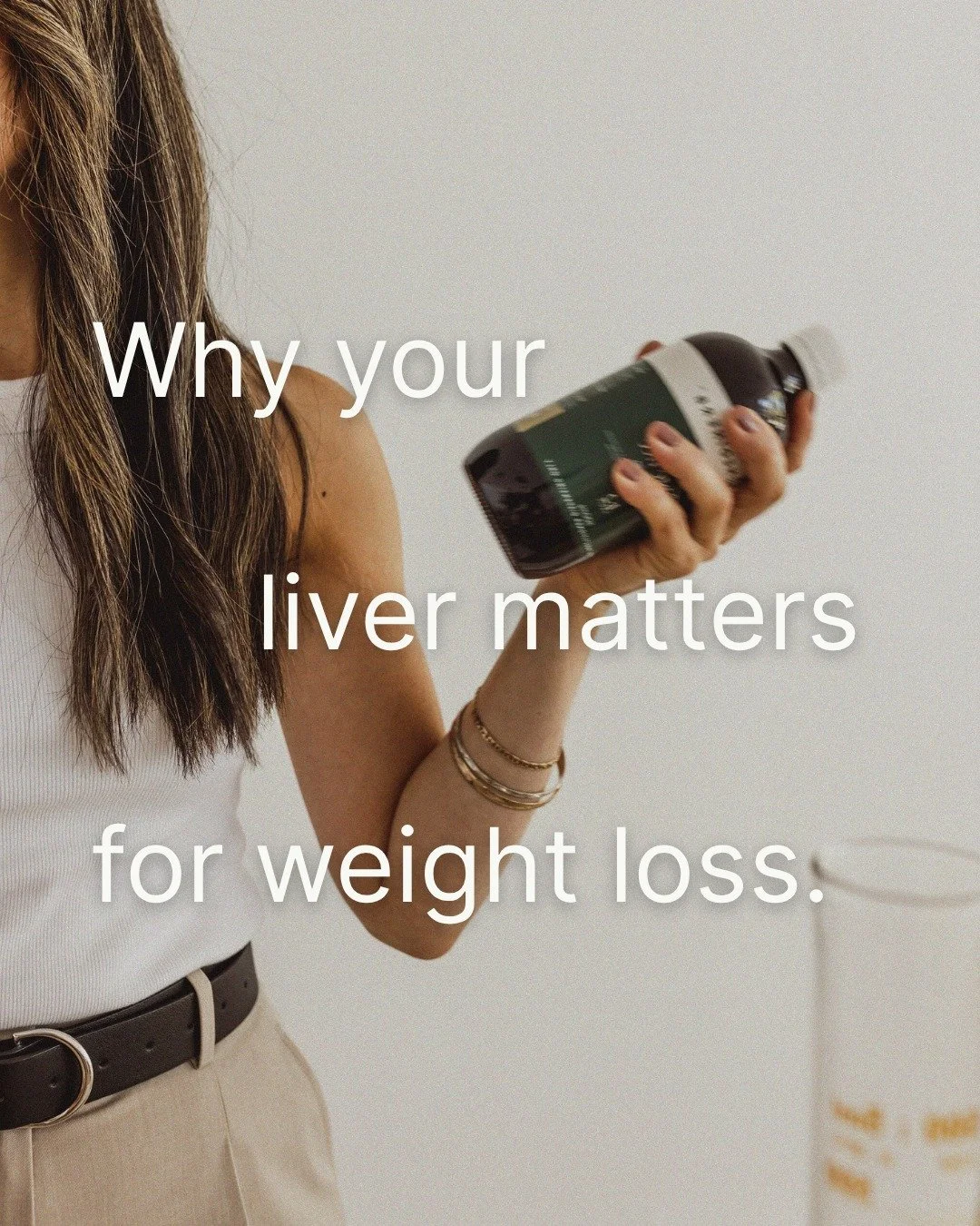 Our liver has more to do with weight loss than most women realise.

We often think of the liver only as a detox organ, but it is also a key metabolic organ that directly influences fat loss, blood sugar balance and metabolic flexibility.

❢ A healthy