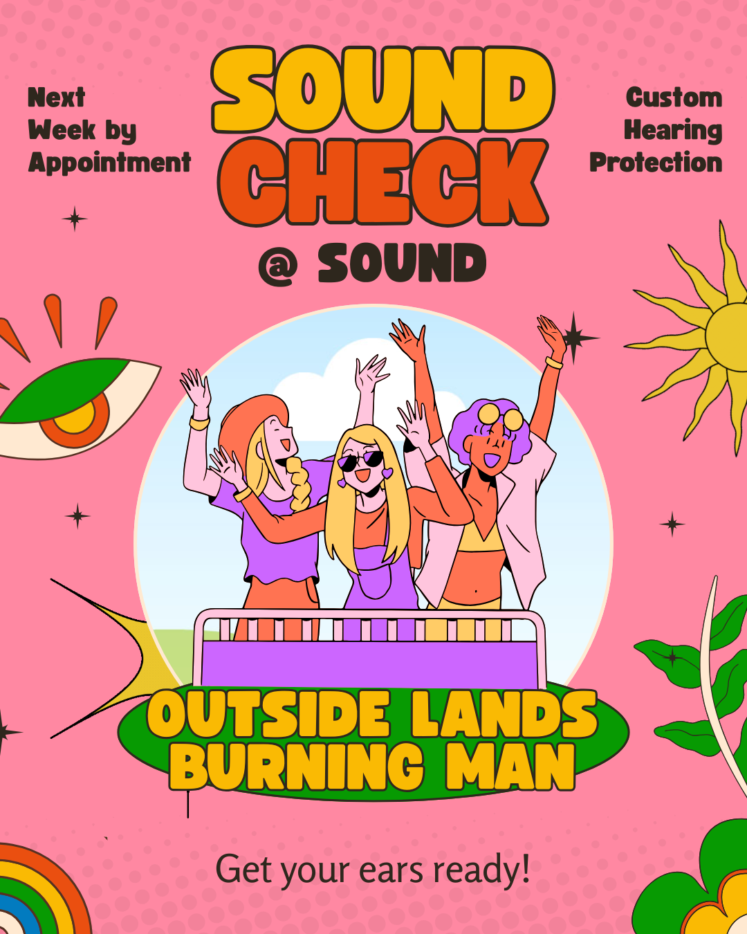 Burning Man + Outside Lands Sound Check @ Sound!