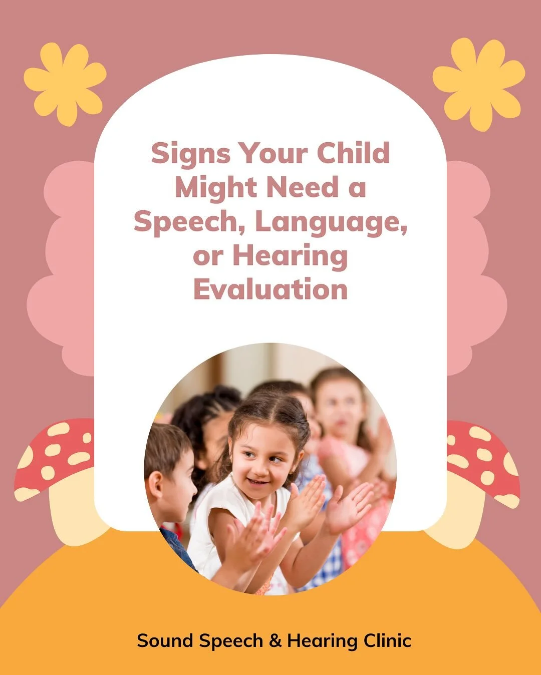 🚩 Know the signs but most importantly, listen to the expert on your child - you.

🫶 As we start a new school year, reach out to us if you have ANY questions or concerns about your child&rsquo;s speech, language, hearing, or auditory processing.

#s