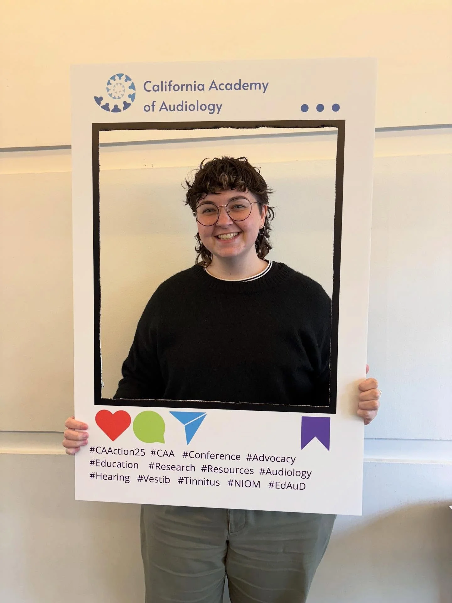 👋 Hello from the @californiaacademyofaudiology 26th Annual Conference, where Dr. Morganne is taking notes on all things hearing, hearing aids, and auditory processing! We can&rsquo;t wait for them to share what they&rsquo;ve learned!