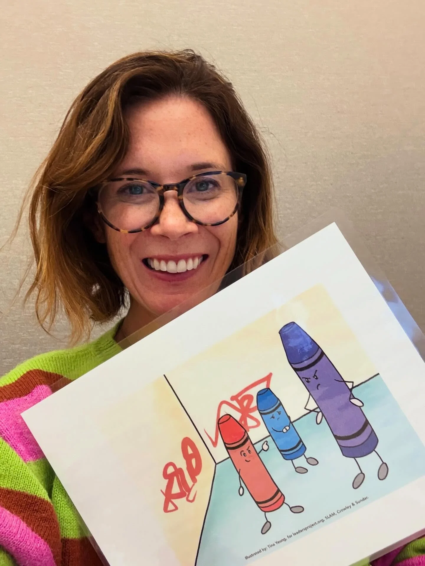 Pulling out The Crayons Picture and some other screening tools to use with our friends at @liveoaksf - they are the sweetest, hardest-working kindergarteners and 1st graders we know! 🖍️ 🩵 😊 

#soundshc #speechandlanguagescreening