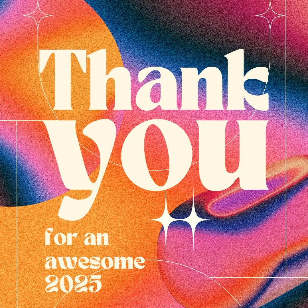 Happy New Year! 🪩 

Here are some numbers big, small, and unbelievable as a way to capture the awesomeness of 2025 - with thanks to our printer, who apparently is a very hardworking member of our team! 📄 

We said hello to faces both new and famili