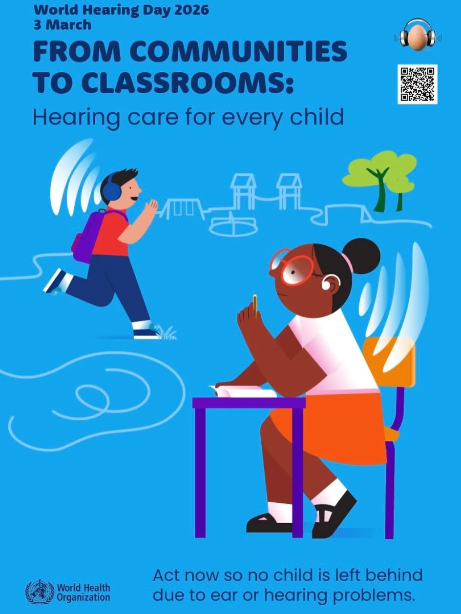 🌍 Today is World Hearing Day, a global effort to raise awareness about hearing health and the importance of early care.

This year&rsquo;s theme, &ldquo;From Communities to Classrooms: Hearing care for every child,&rdquo; reminds us that supporting 
