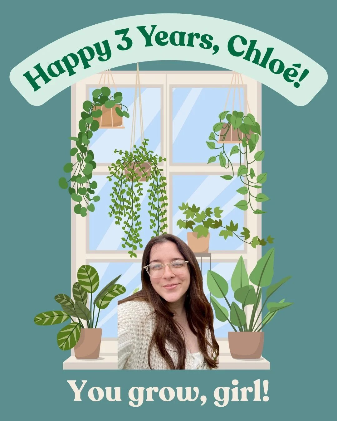 Happy 3 Year Soundiversary, @chloeerdan !

We are always 🌱 rooting 🪴 for you! 😘