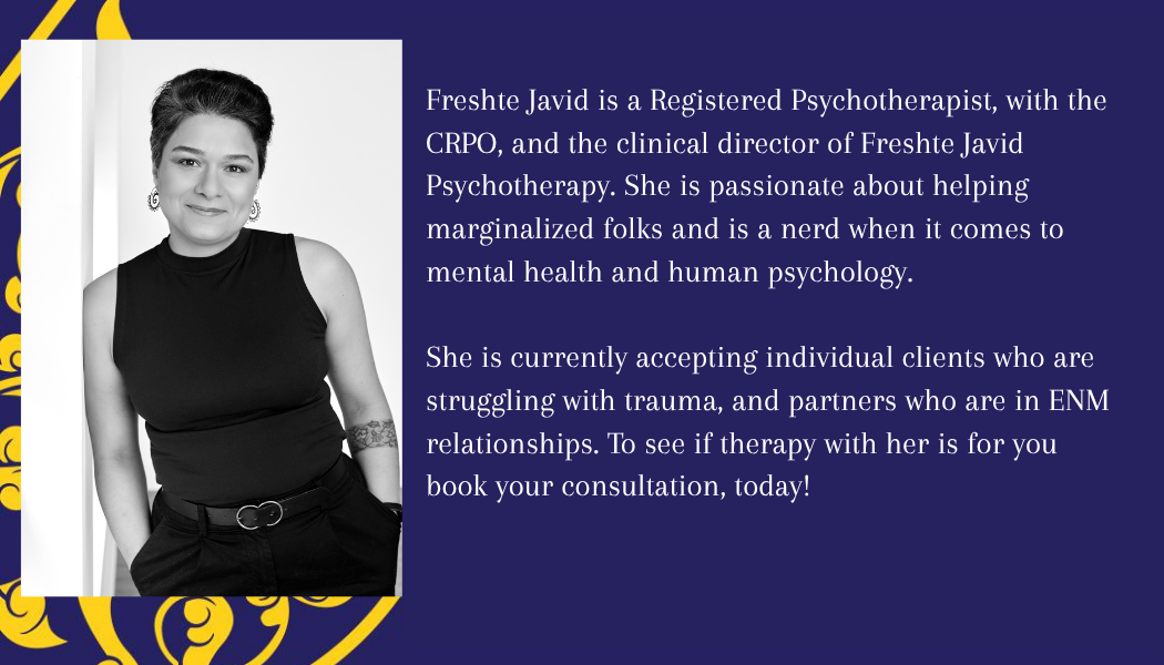 Freshte Javid, RP - the author of this blog