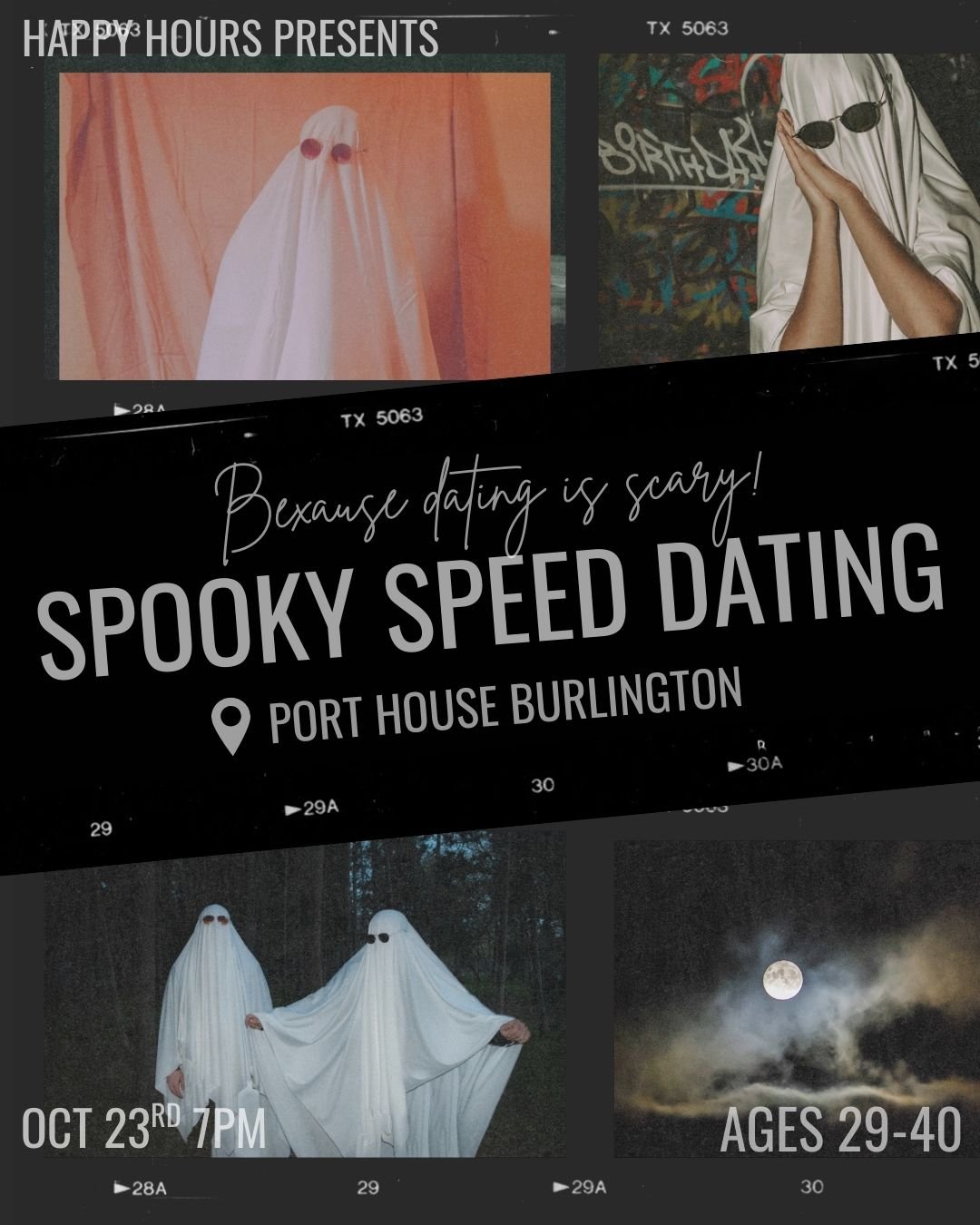 Spooky Speed Dating Ages 29-40@Port House Burlington